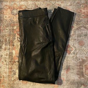 SPANX Faux Leather Legging Pants